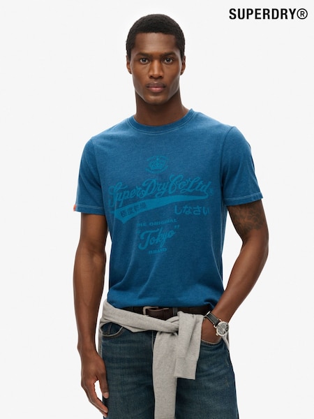 Superdry Workwear Washed Relaxed T-Shirt (W65752) | 223 LEI