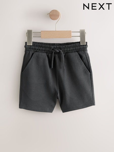 Charcoal Grey Jersey Shorts (3mths-7yrs) (W66063) | 21 QAR - 31 QAR