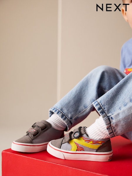 Grey Hot Wheels Touch Fastening Trainers (W66308) | 149 SAR - 167 SAR