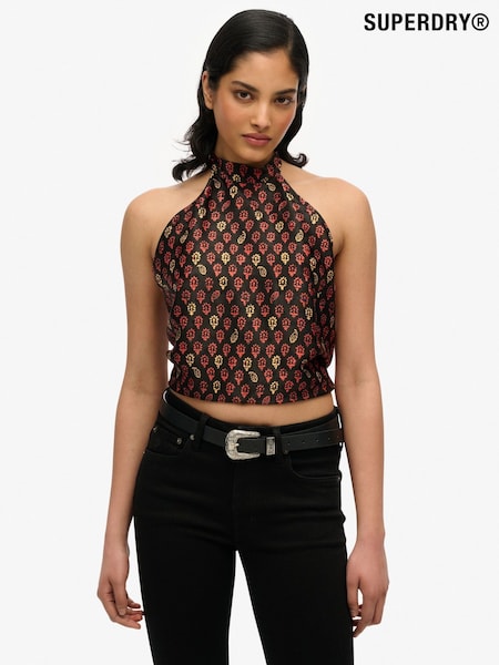 Superdry Jacquard Halter Top (W66356) | R$ 395