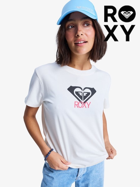 Roxy Cream Ocean Road Art Sweatshirt (W66438) | R$ 195