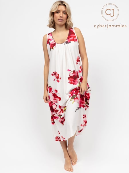 Cyberjammies Red Printed Jersey Nightdress (W66497) | €46