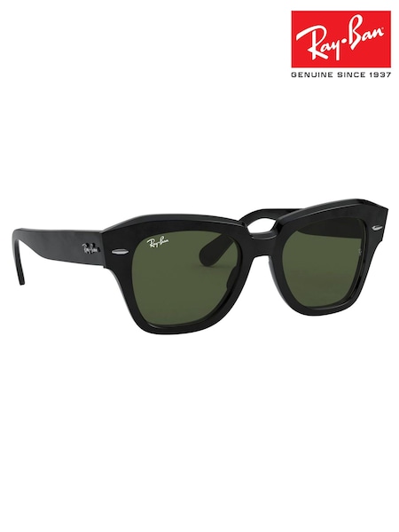 Ray Ban Black State Street Sunglasses (W66681) | €209