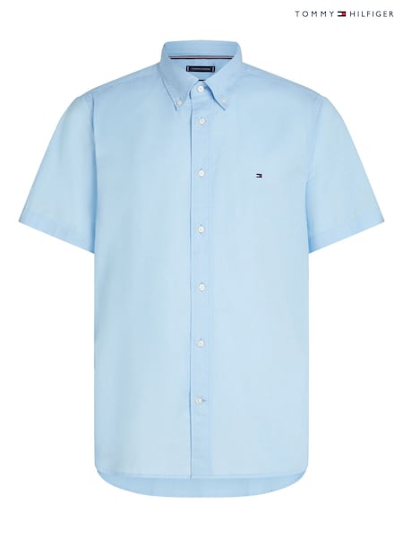 Tommy Hilfiger Blue Core Flex Poplin Shirt (W67036) | €83