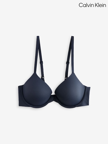 Calvin Klein Blue Perfectly Fit Full Coverage Bra (W67048) | R$ 395