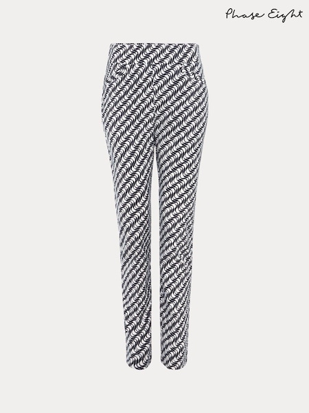 Phase Eight Blue Carmella Trousers (W67528) | R$ 840