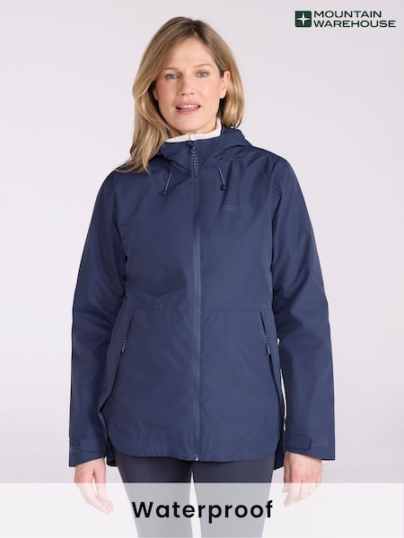 Mountain Warehouse Blue Womens Canyon Waterproof Jacket (W67722) | R$ 545