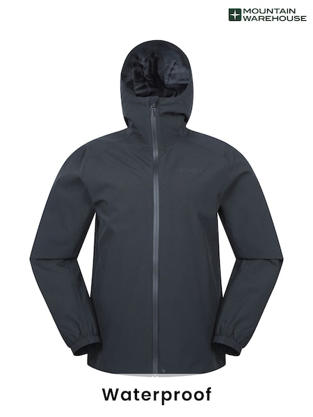 Mountain Warehouse Black Mens Sambrook Waterproof Jacket (W67783) | €120