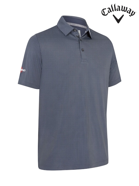 Callaway Apparel Odyssey Print Black Polo Shirt (W68163) | 2,704 UAH