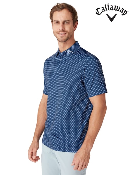 Callaway Apparel Blue Trademark Polo Shirt (W68180) | 71 €