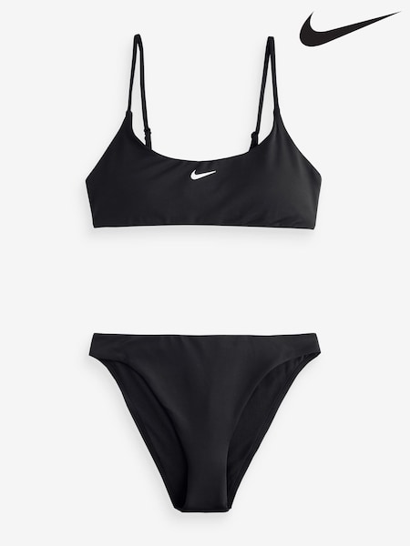 Nike Black Bralette Bikini Set (W68390) | €66