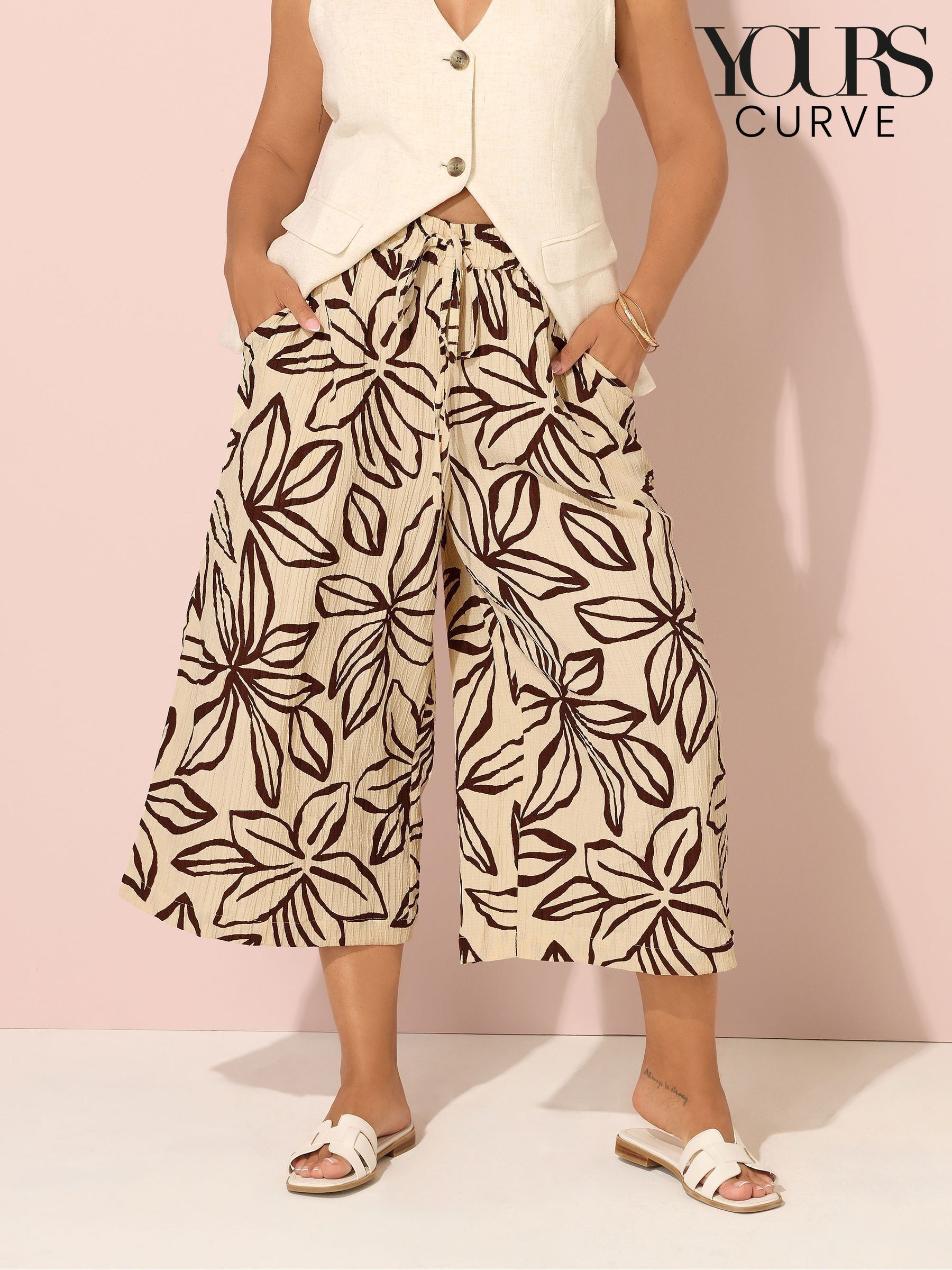 Cropped Trousers | Culotte & Capri Cropped Trousers | Next