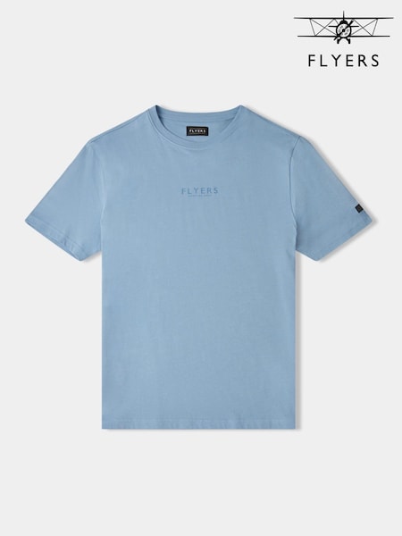 Flyers Mens Blue Print T-Shirt (W68618) | 1 202 грн