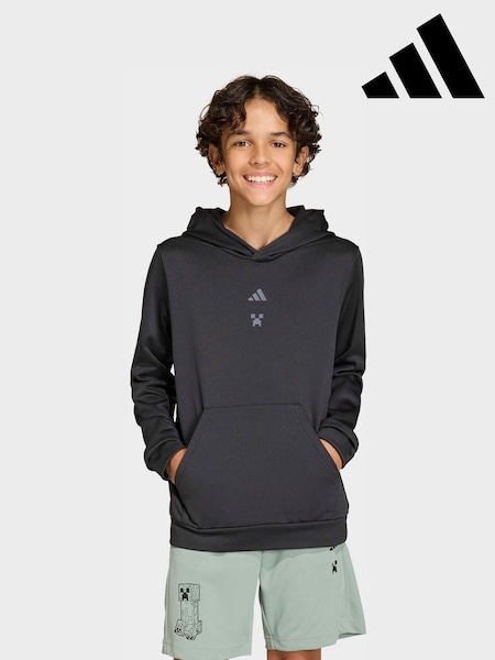 adidas Black Minecraft Training Hoodie (W68658) | R$ 345