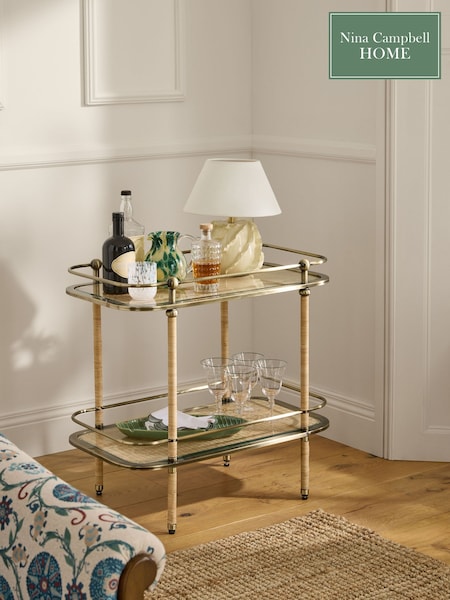 Nina Campbell Sagano Drinks Table