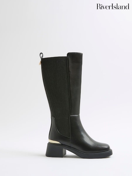 River Island Gusset Knee High Boots (W69076) | 61 €