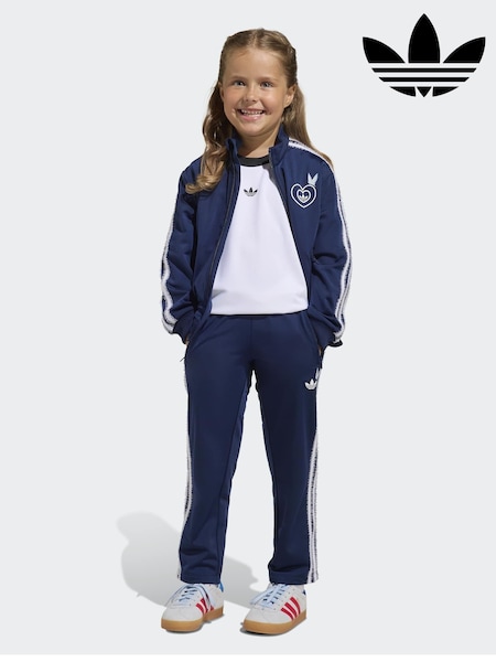 adidas Originals Disney Alice in Wonderland Firebird Little Kids Tracksuit Set (W69155) | €79