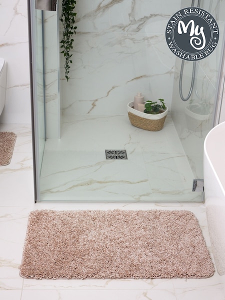 My Rug Nude Pink Shaggy Bathmat (W69440) | 114 QAR