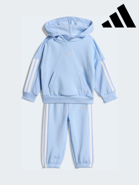 adidas Light Blue Essentials Infant Tracksuit (W69500) | AED192