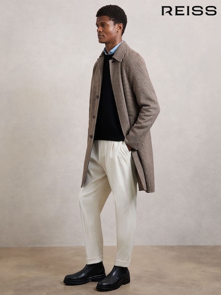 Reiss Brown Morpeth Coat (W69572) | €455
