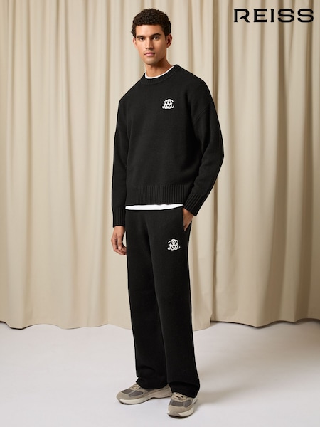 Reiss Black Blake Joggers (W69586) | €205