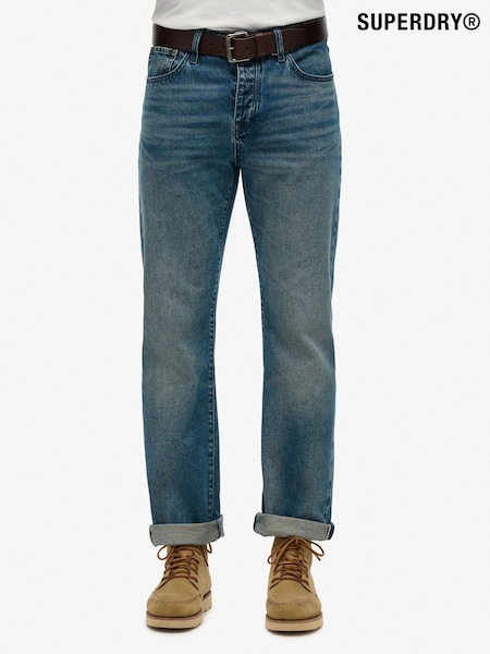 Superdry Blue The Merchant Store Straight Jeans (W69811) | AZN 251