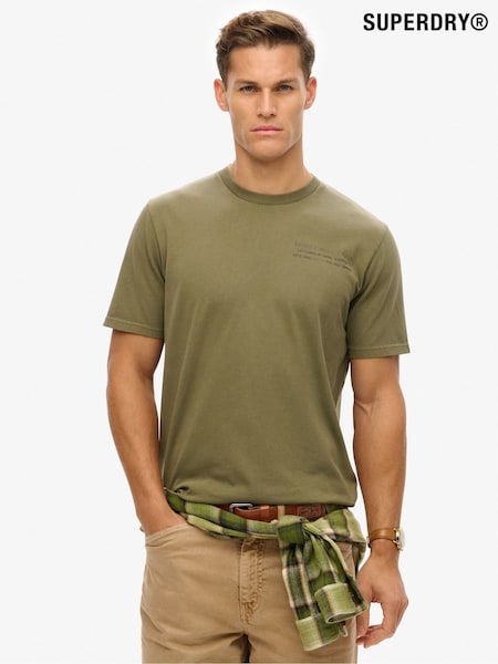 Superdry Utility Sport Graphic Print T-Shirt (W69822) | 43 €