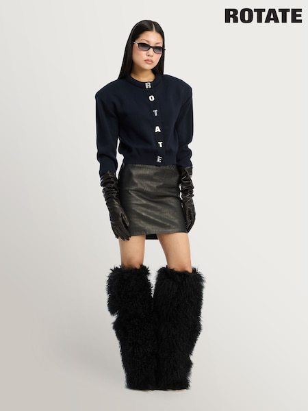 Rotate Sky Captain Firm Knit Cardigan (W69827) | AED1,485