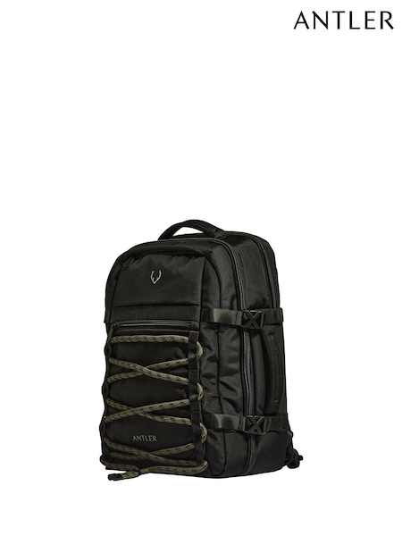 Antler Black Discovery Backpack in Carbon Black (W70166) | € 218