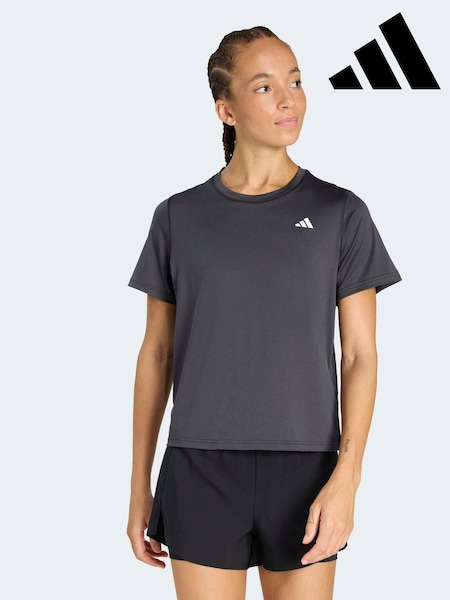 adidas Black Workout Essentials Crew Neck T-Shirt (W70365) | AED116