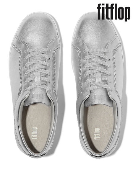 FitFlop Rally Crystal Trim Leather Sneakers (W70524) | €128
