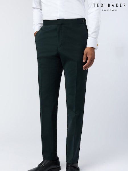Ted Baker Tailoring Green Tuxedo Trousers (W70810) | €184