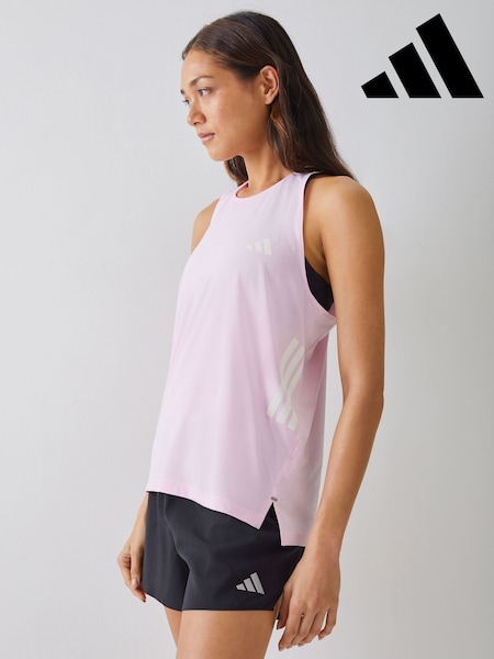 adidas Pink Adi365 Running Climacool Iconic Vest (W70836) | OMR15
