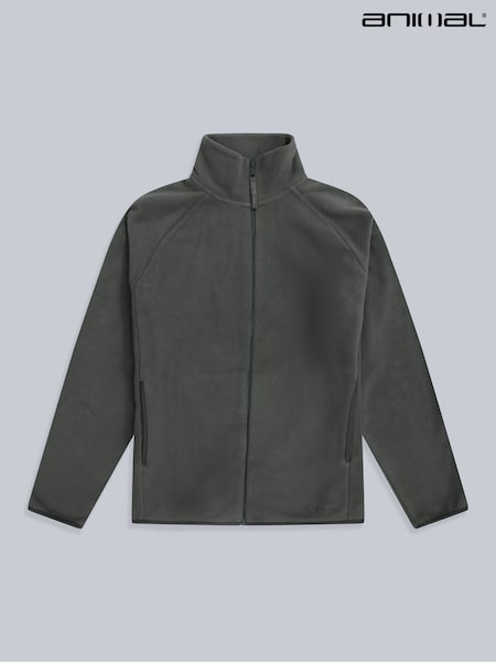 Cinza - Animal Mens Stockholm Full-Zip Fleece (W70915) | R$ 345