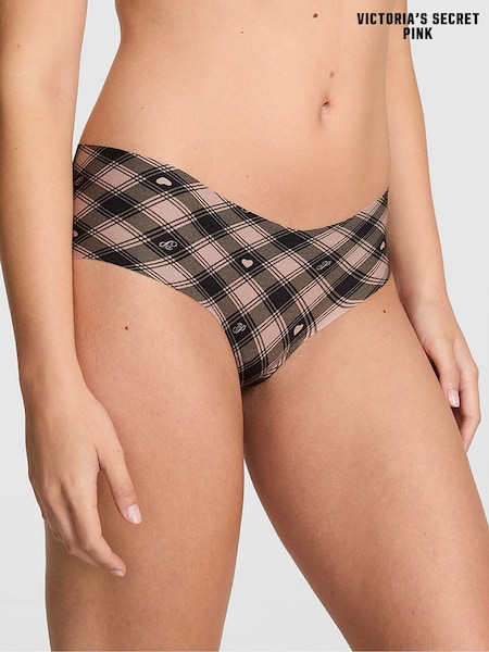 Victoria's Secret PINK Iced Coffee Bown Hipster No Show Knickers (W71455) | €14.50