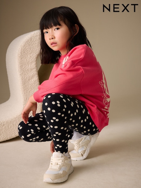 Schwarz/Weiß gepunktet - Leggings (3-16yrs) (W71877) | 8 € - 16 €