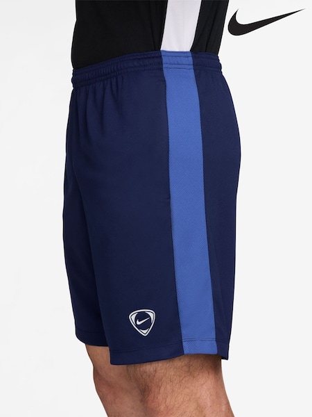 Nike Blue Dri-FIT Academy Graphic Training Shorts (W71932) | €49