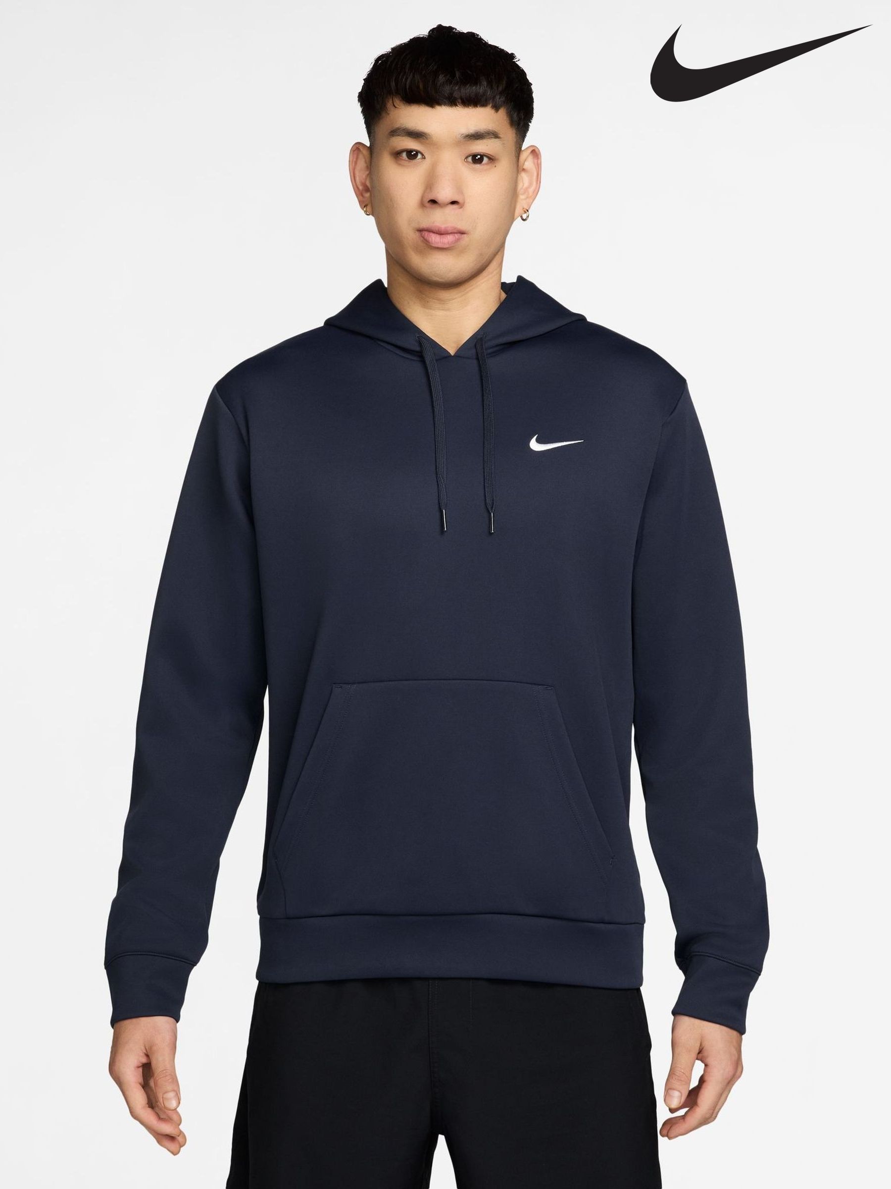 navy blue nike sweater