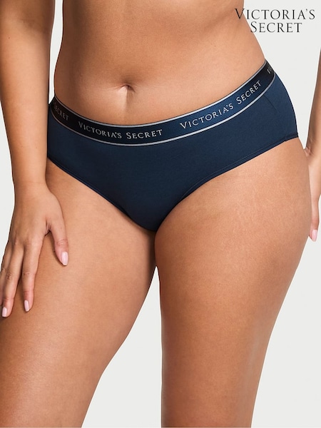 Victoria's Secret Dress Blue Hipster Logo Knickers (W72095) | €11.50