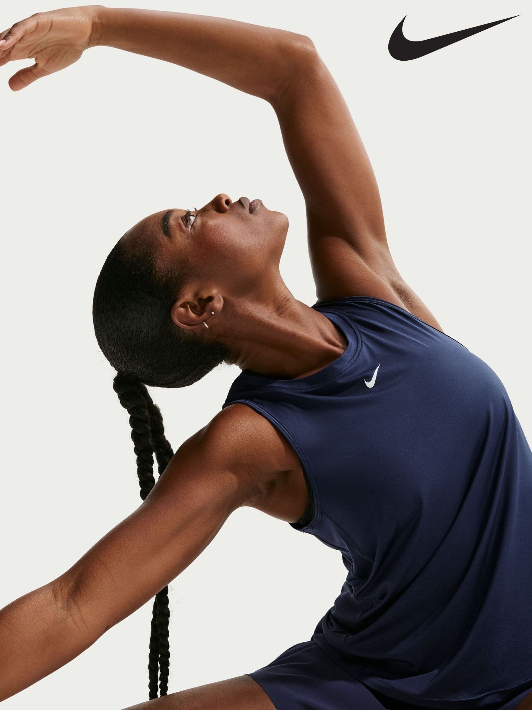 nike blue vest womens