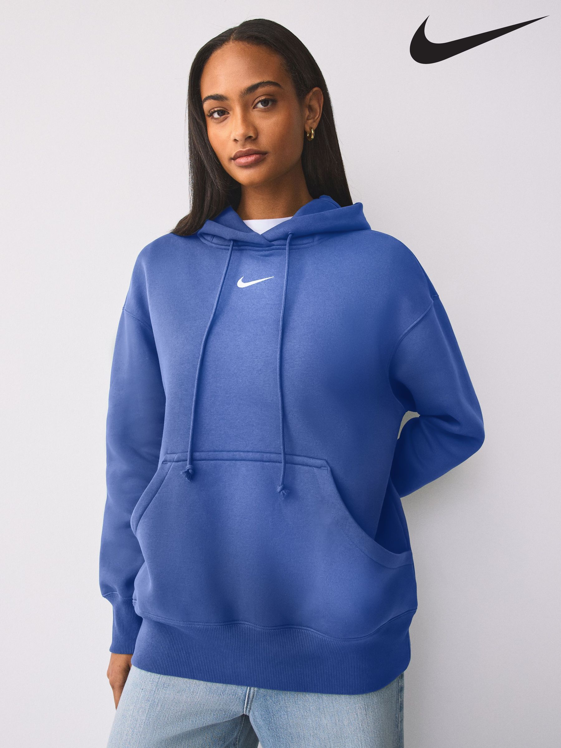 womens nike longline hoodie