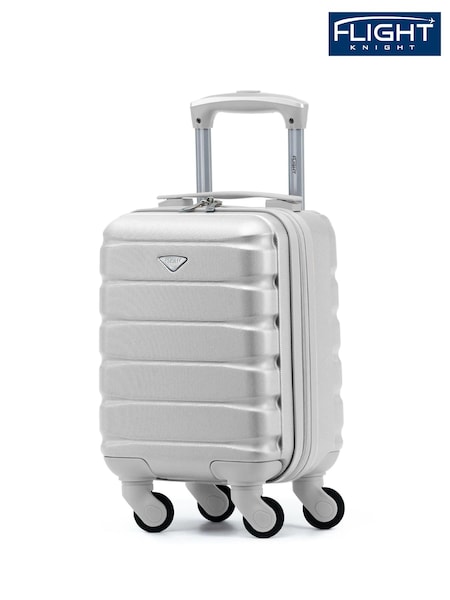 Flight Knight Silver Small Carry-On Suitcase (W72435) | €63