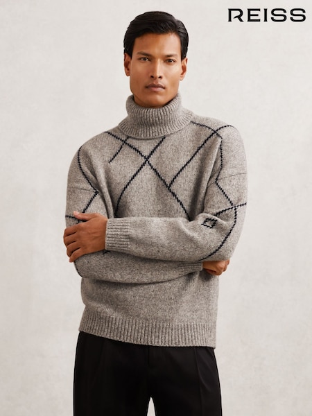 Marrón medio - Reiss Links Jumper (W72792) | 195 €
