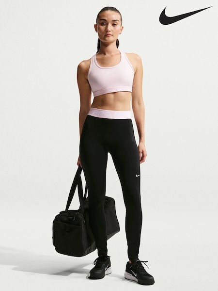 Nike Black Pro Mid Rise Full Length Leggings (W72860) | €53