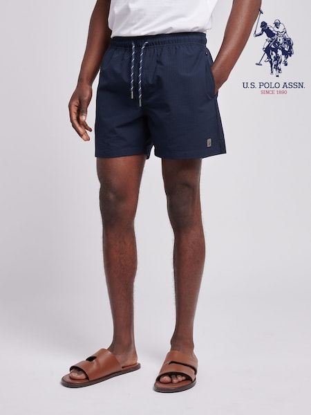 U.S. Polo Assn. Mens Seersucker Swim Shorts (W72882) | €60