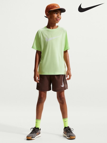 Lime Grønn - Nike Multi Dri-FIT T-Shirt (W72970) | kr314