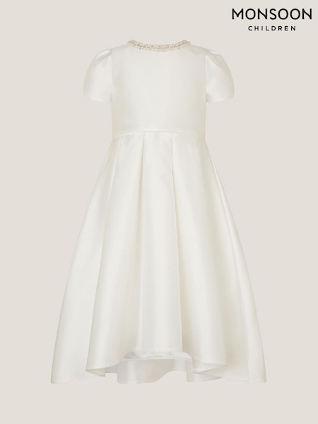 Monsoon Isabella Short Sleeve Pearl Embellished Dress (W72999) | 90 € - 106 €