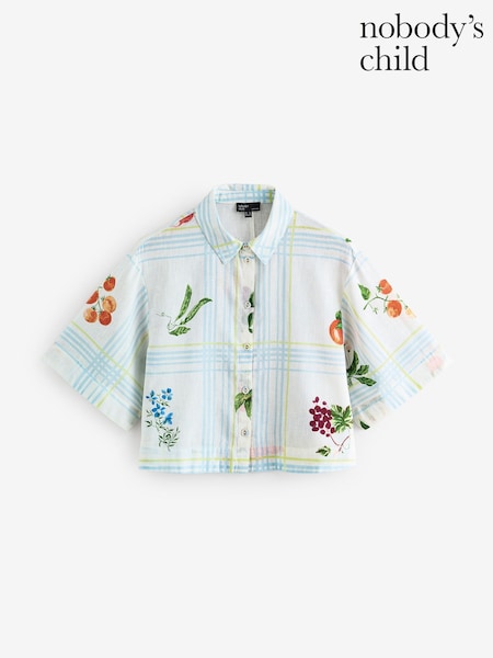Nobodys Child White Bennie Fruit Print Shirt (W73008) | €69