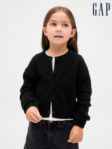Gap Black Cashsoft Cardigan (6mths-5yrs) (6mths-5yrs) (W73220) | €33