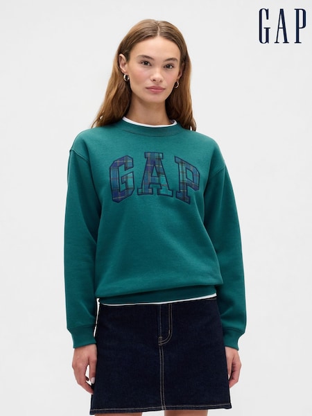 Gap Green Logo Fleece Sweatshirt (W73314) | €38
